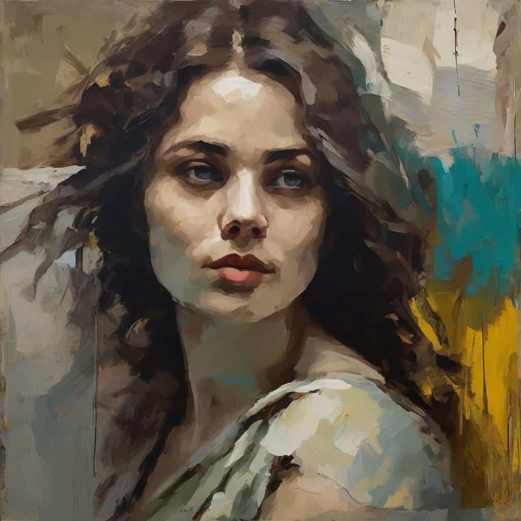 Ζωγραφική πορτρέτο σε σύγχρονη τέχνη, δημιουργία και εξέλιξη, μοντέρνα τέχνη, ψηφιακή τέχνη, καλλιτεχνική έκφραση, σύγχρονα έργα τέχνης.