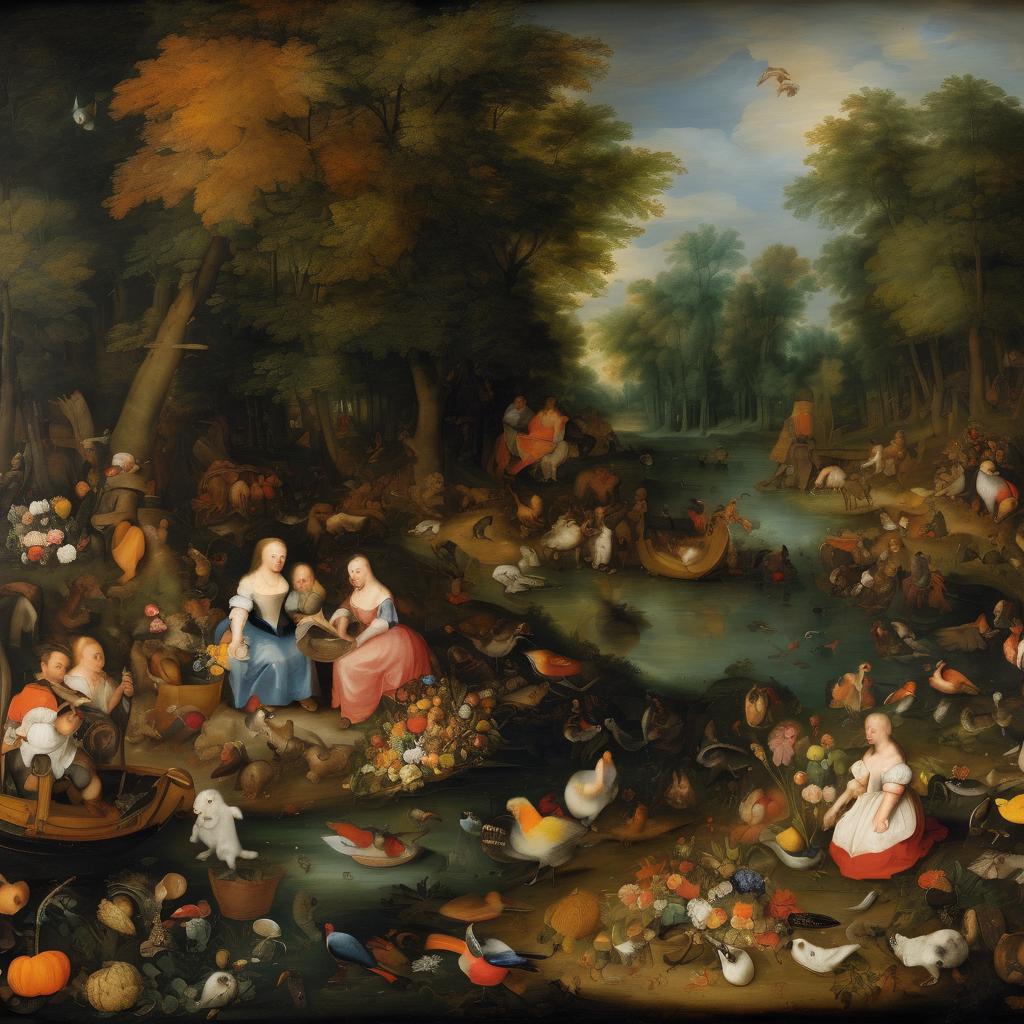 Η Τέχνη και ο Στυλ του Ζωγράφου Jan the Elder BRUEGHEL